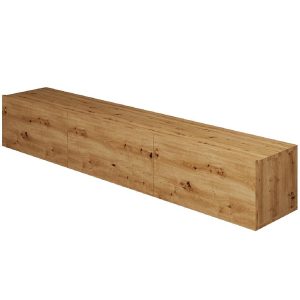 Szafka RTV 180 Wisząca Dallas Artisan – nowoczesny design, naturalne wykończenie, funkcjonalność