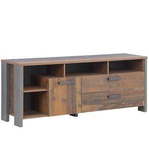 Szafka RTV Symmach CLFT235 – nowoczesny design, elegancki kolor, funkcjonalne przechowywanie