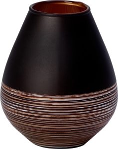 Wazon Manufacture Swirl Soliflor 12 cm – elegancki design, unikalny kształt, szkło, idealny do kwiatów ciętych