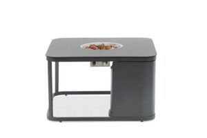 Palenisko gazowe kwadratowe FOGO  85×85 Marroni Grills antracytowe