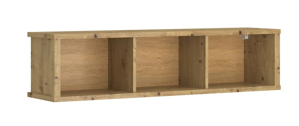 Wiszący Regał Z Przegródkami Dąb Artisan W9-Z60