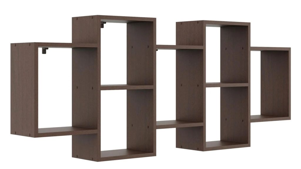 Minimalistyczna Półka Ścienna Wenge G2-T19