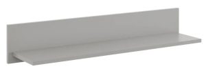 Szara minimalistyczna półka na ścianę H0-P80