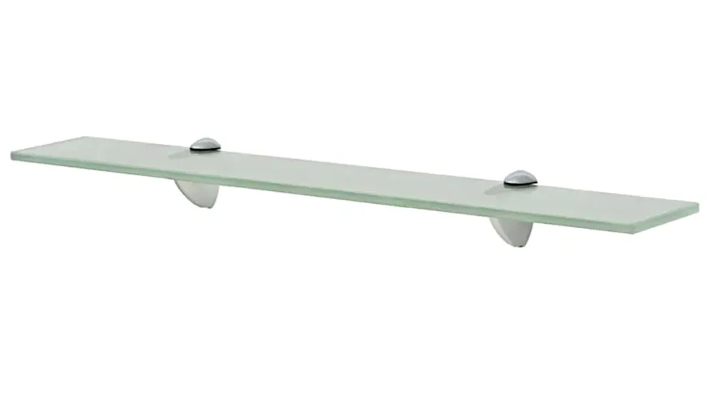 Mleczna szklana półka do łazienki 60×20 R1-N34