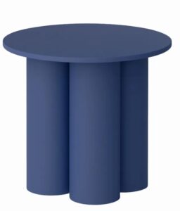 Granatowy matowy stolik kawowy 60 cm G0-R44