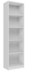 Biały minimalistyczny regał biurowy A2-K68