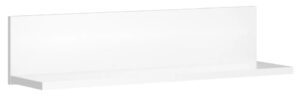 Biała półka 90 cm wisząca w stylu skandynawskim F3-L91