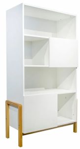 Biały skandynawski regał dziecięcy W8-P88