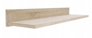 Minimalistyczna Półka Dąb Sonoma 60 Cm N6-G45