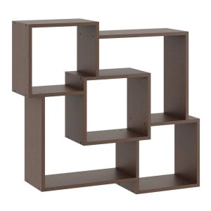 Półka ścienna w kolorze wenge S6-M93