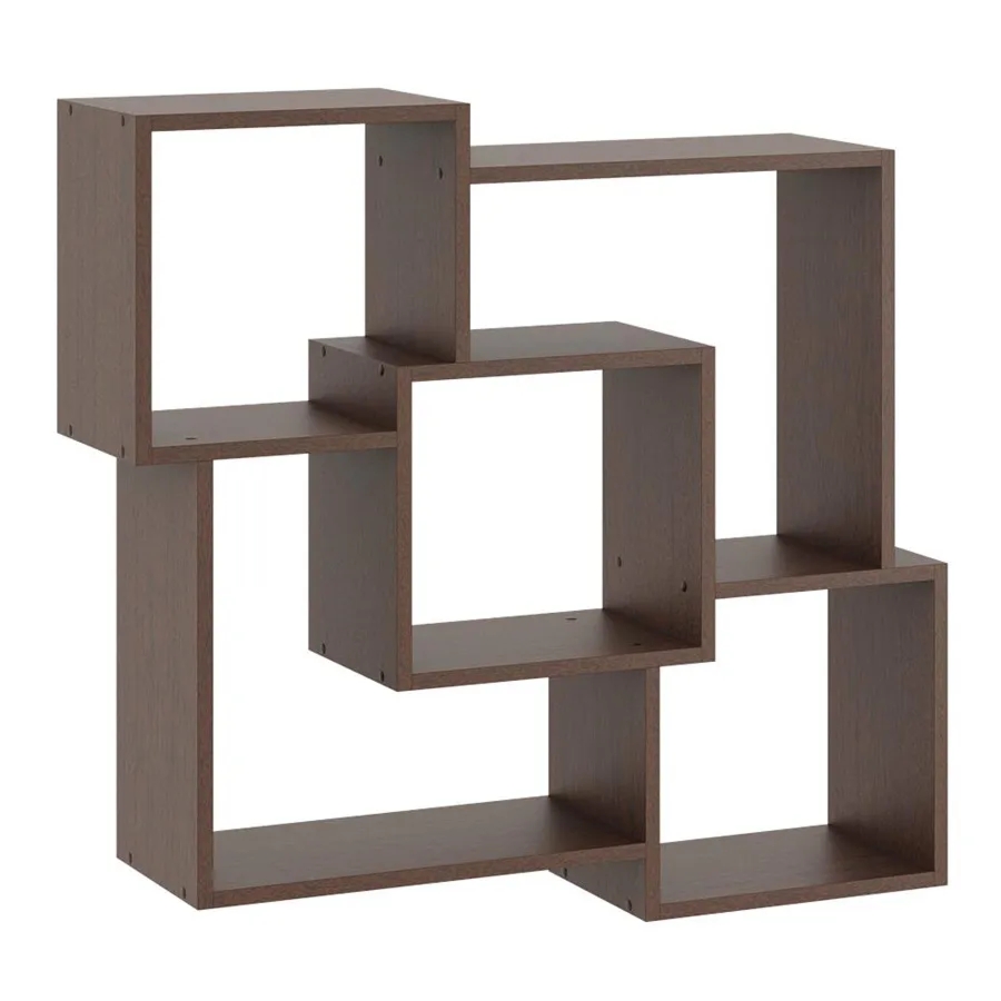 Półka ścienna w kolorze wenge S6-M93