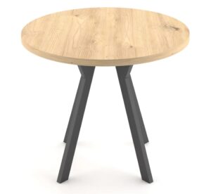 Rozkładany okrągły stół dąb artisan  N3-E87