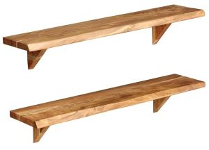 Zestaw drewnianych półek do piwnicy E8-E86
