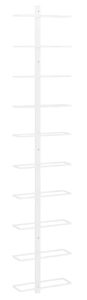 Biały minimalistyczny uchwyt ścienny W9-T40