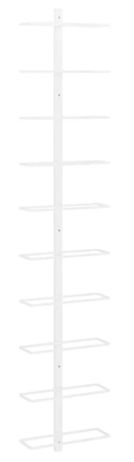 Biały minimalistyczny uchwyt ścienny W9-T40