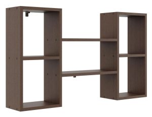 Nowoczesna półka ścienna w kolorze wenge S3-D04