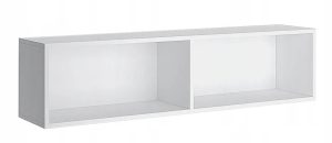Biała Minimalistyczna Półka Ścienna G8-H06