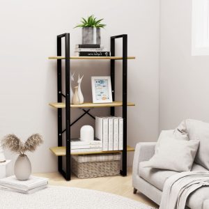 vidaXL Regał, 60x30x105 cm, lite drewno sosnowe