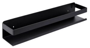 Aluminiowa czarna półka łazienkowa 30 cm K9-Z13