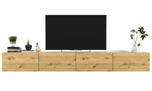 Zestaw Ściennych Szafek Rtv Dąb Artisan L3-G27