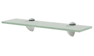 Mleczna wąska półka szklana 40×10 E0-B35