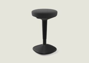 Desktronic – Stołek ergonomiczny – Czarny