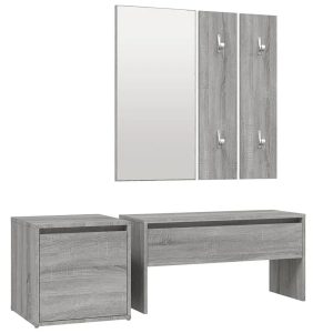 Zestaw do przedpokoju szary dąb sonoma M8-E75