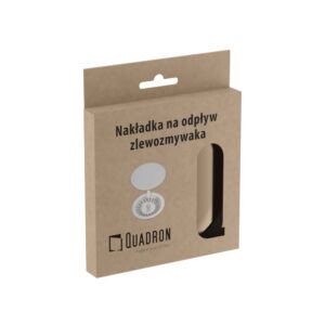 Nakładka na odpływ 3 1/2 ” pure carbon / czarny mat