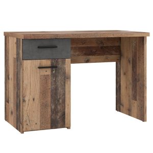 Biurko Oldheaven old wood/beton – industrialny styl, naturalne drewno, nowoczesny design
