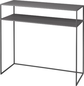 Konsola Fera steel gray – elegancki design, funkcjonalność, stalowy szary kolor