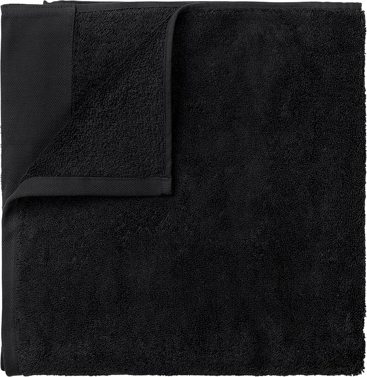 Ręcznik Riva 50 x 100 cm czarny – chłonny materiał, elegancki wygląd, idealny do łazienki