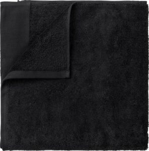 Ręcznik Riva 70 x 140 cm czarny – miękki, chłonny, elegancki