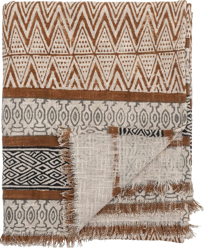 Koc Madigan 125 x 150 cm bawełniany – miękki, wygodny, idealny do użytku domowego