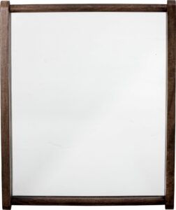 Lustro Ebbi 82,5 cm – eleganckie lustro w stylu nowoczesnym, okrągłe, z metalową ramą