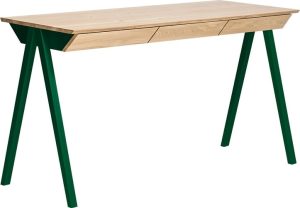 Biurko vogel duże zielone nogi – nowoczesny design, funkcjonalność, wygodne użytkowanie