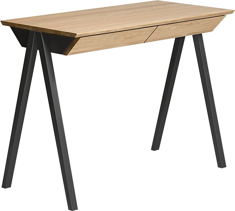 Biurko vogel małe czarne nogi – elegancki design, funkcjonalność, kompaktowy rozmiar