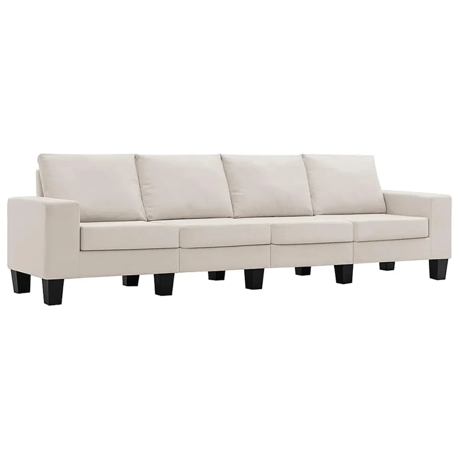 4-osobowa kremowa sofa z poduszkami – Magnex 4Q