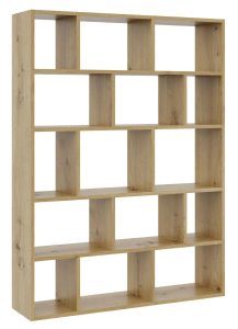 Regał W Kolorze Dąb Artisan Wiszący Lub Stojący D9-E80