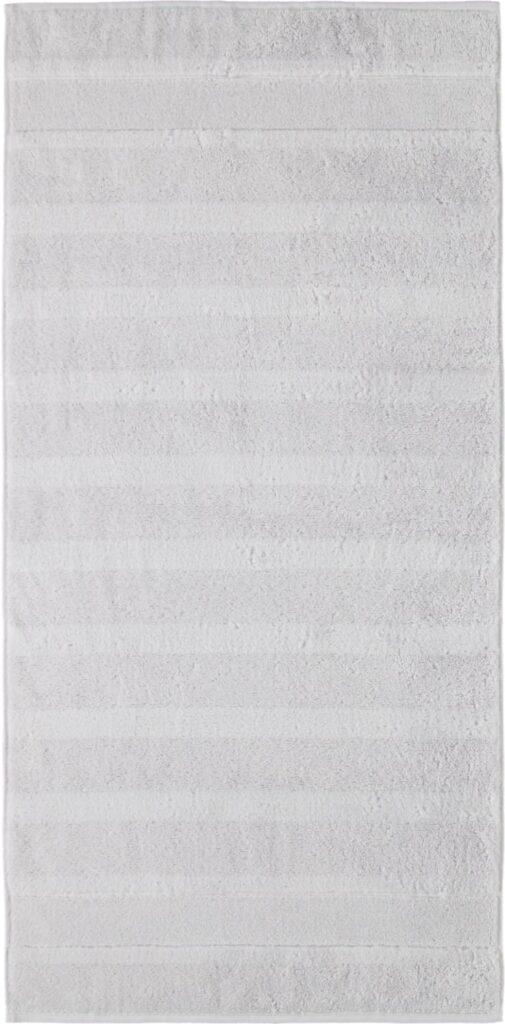 Ręcznik Noblesse II gładki 80 x 160 cm jasnoszary – luksusowy materiał, wysoka chłonność, elegancki design