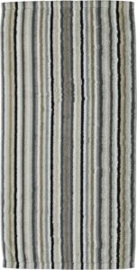 Ręcznik Stripes 50 x 100 cm ziemisty – miękki, chłonny, stylowy