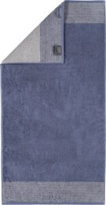 Ręcznik Two-Tone 80 x 150 cm – elegancki design, ciemnoniebieski kolor, wysoka chłonność, idealny do łazienki