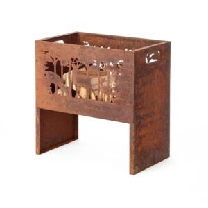 Palenisko na drewno BELISMA 50×30 Bizzotto miedziane stal