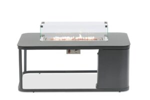 Palenisko gazowe postokątne FOGO  121×85 Marroni Grills antracytowe