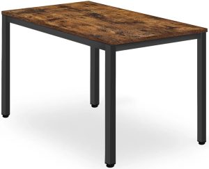 Prostokątny stół w stylu loft 120×60 na metalowych nogach P7-F43