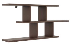 Minimalistyczna Półka Na Ścianę W Kolorze Wenge Z0-K45