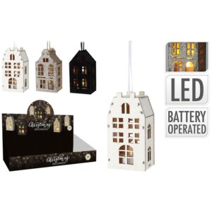 Domek wiszący led XX8324160 – nowoczesny design, idealny do ogrodu, wykonany z wysokiej jakości materiałów
