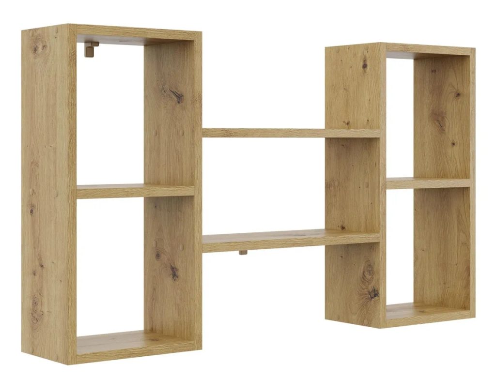 Półka ścienna wisząca w kolorze dąb artisan L6-Z73