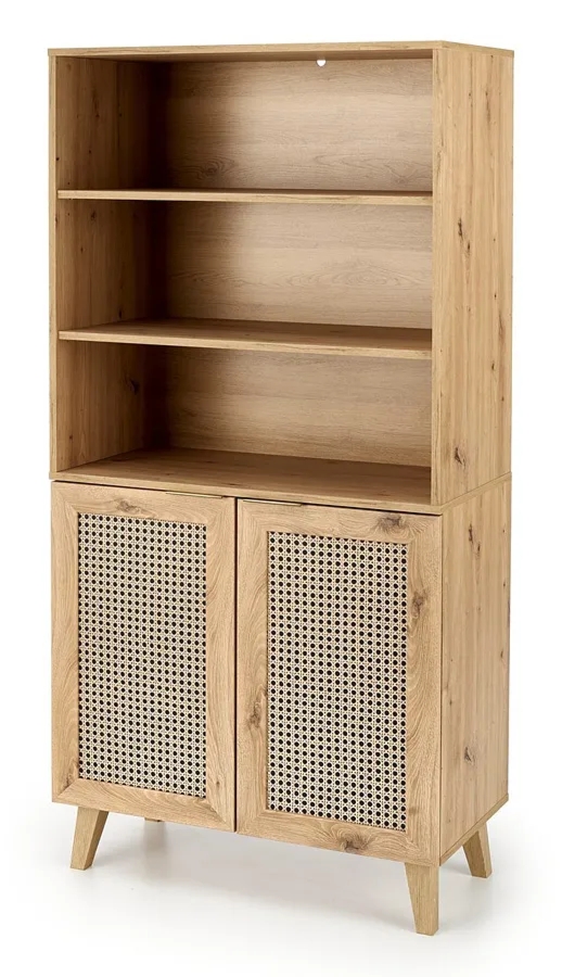 Regał półotwarty w stylu rustykalnym L3-W10