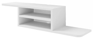 Biała Półka Ścienna Pod Tv H0-W40