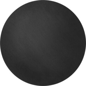 Blat do kosza metalowego Ferm Living czarny dąb L – elegancki dodatek, styl skandynawski, wysoka jakość wykonania